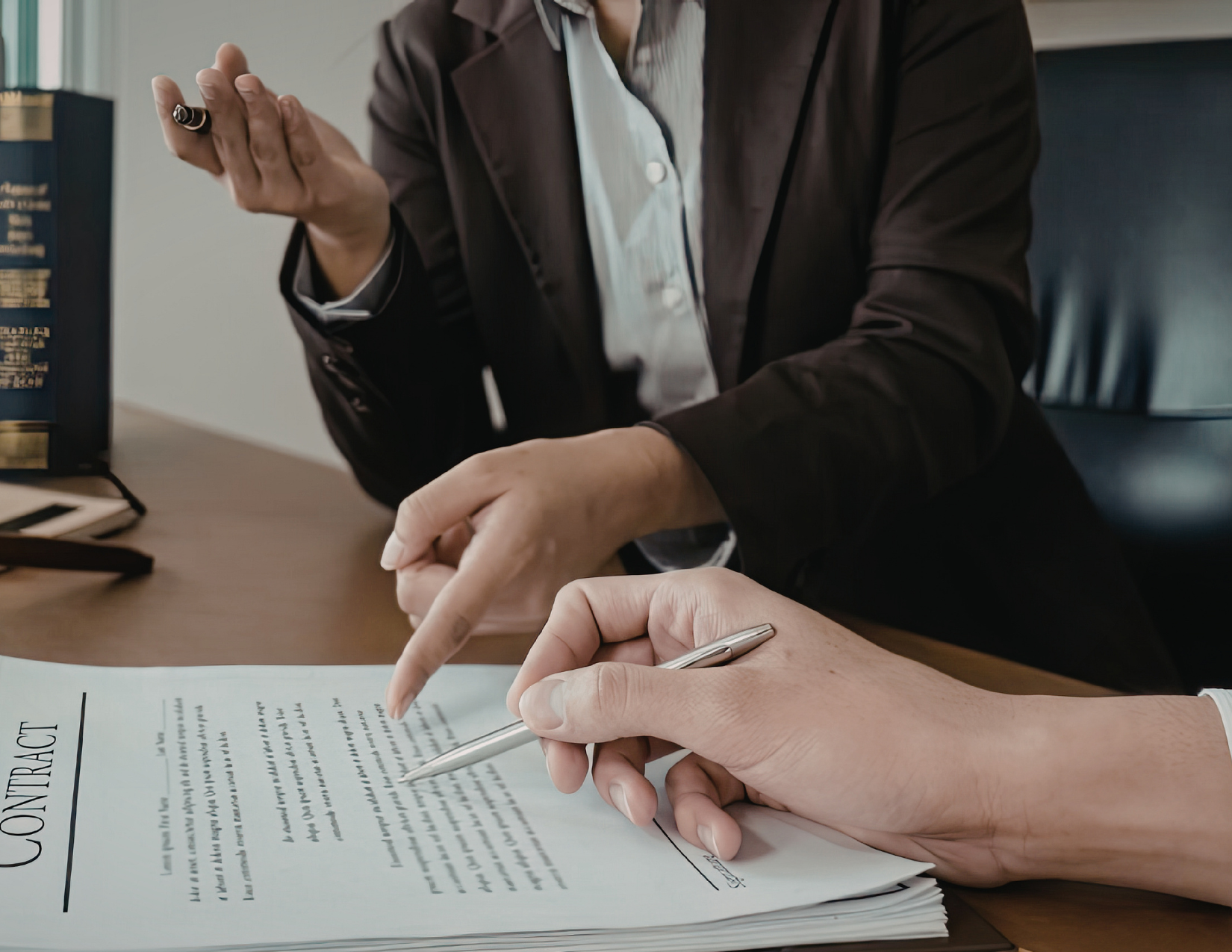 Completing reinstatement paperwork with professional help